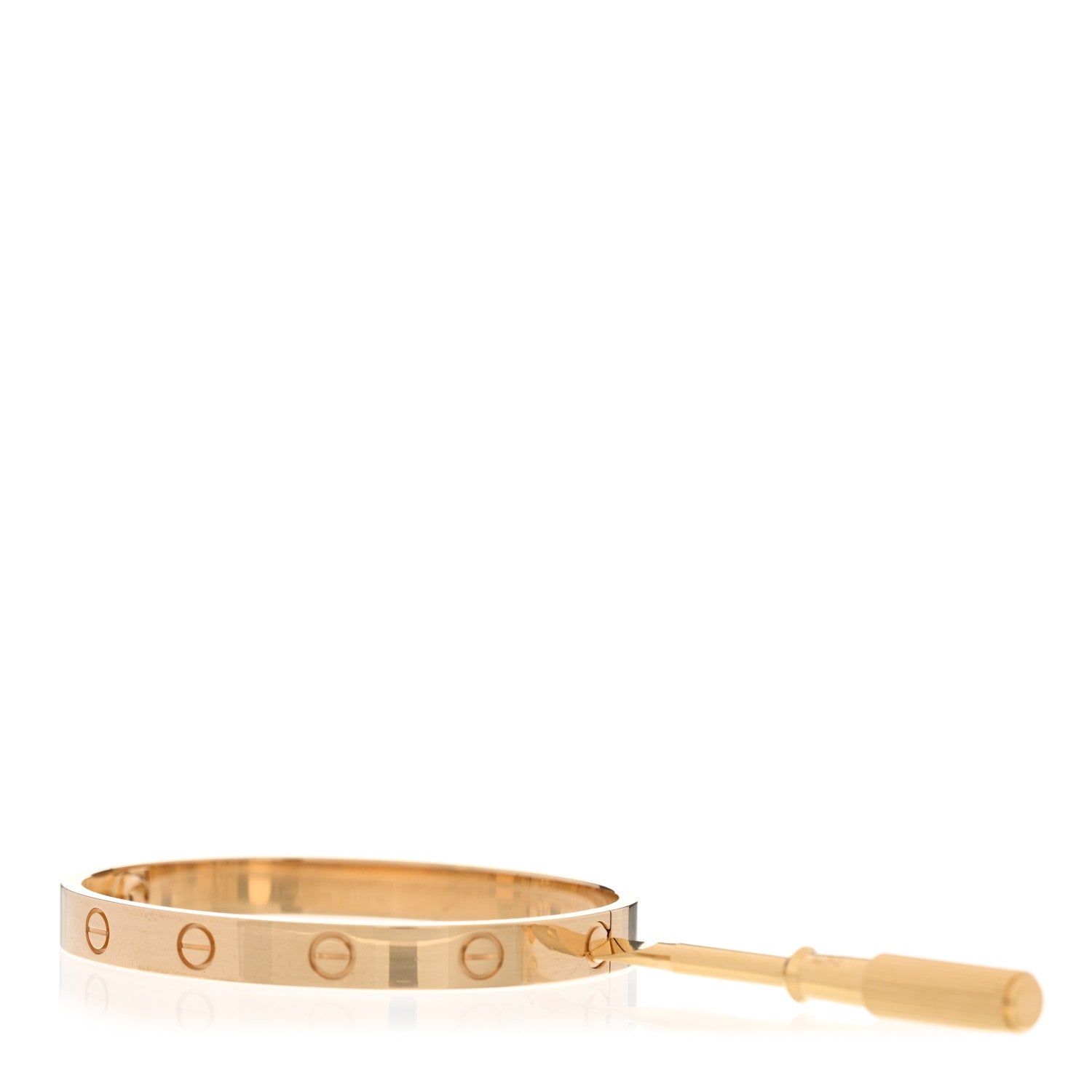 Cartier 18K Yellow Gold LOVE Bracelet 16 3 of 5