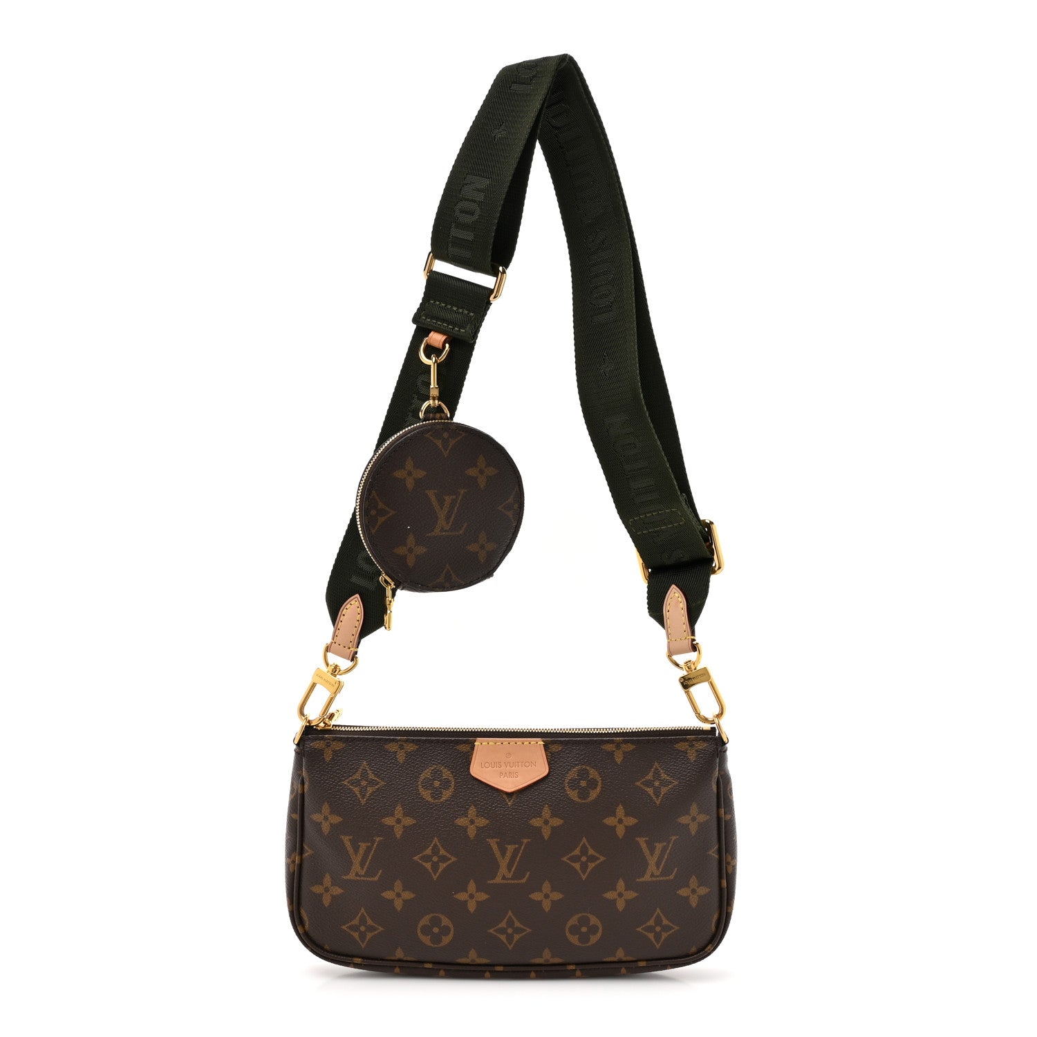 Louis Vuitton Monogram Multi Pochette Accessories Kaki 1 of 9