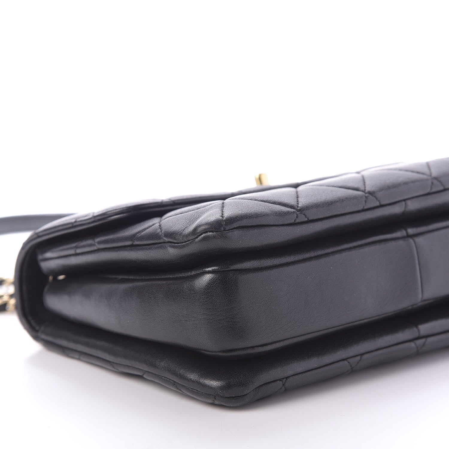 Chanel Lambskin Quilted Small Trendy CC Dual Handle Flap Bag Black 8 of 13