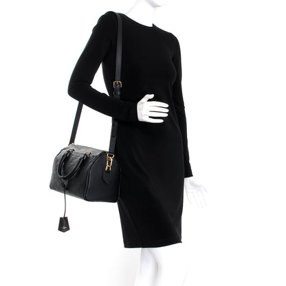 Louis Vuitton Empreinte Speedy Bandouliere 25 NM Black 2 of 12