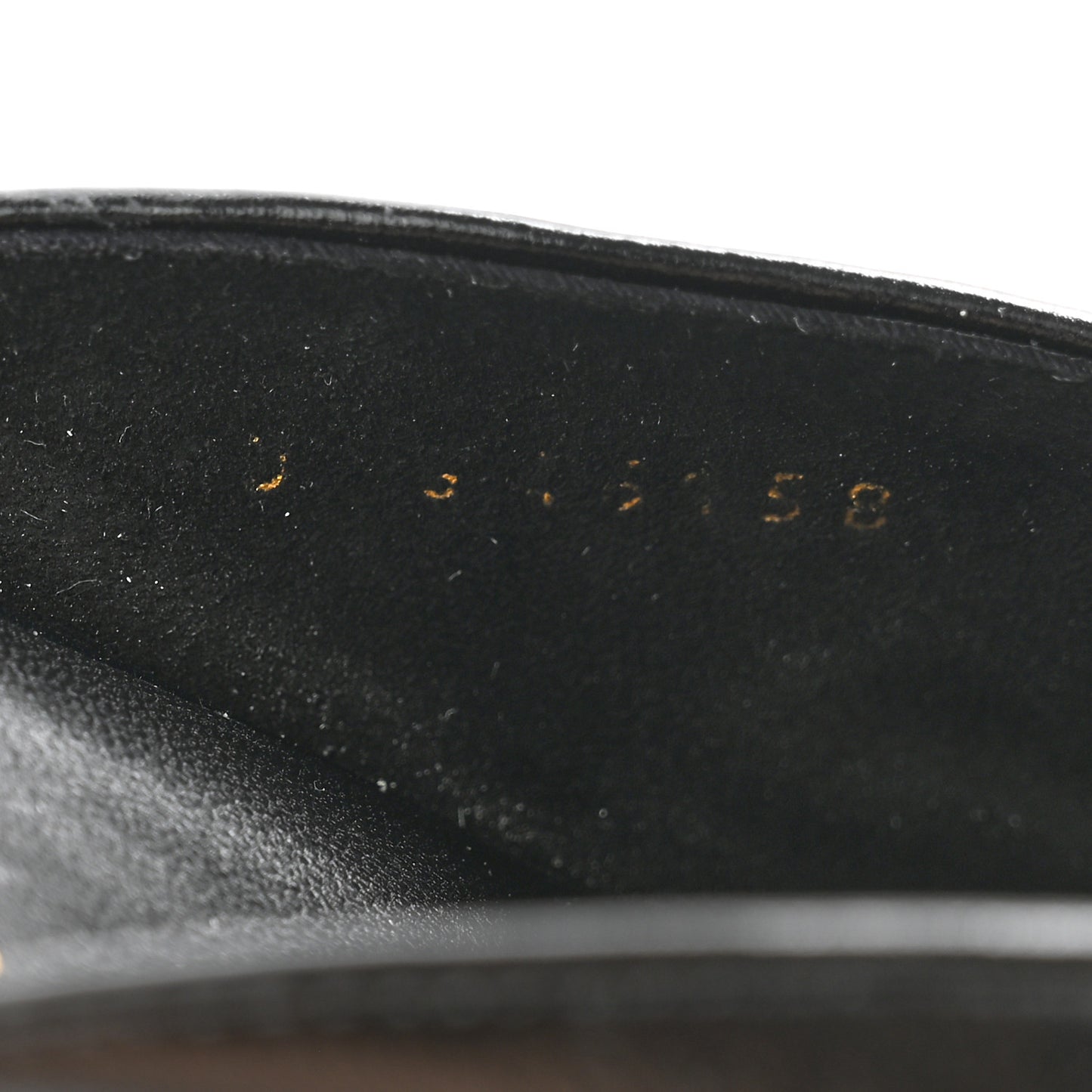 Shiny Calfskin Crystal CC Mules 40.5 Black