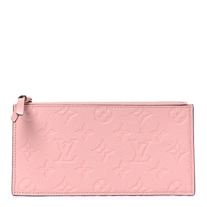 Louis Vuitton Empreinte Felicie Chain Wallet Zippered Insert Rose Poudre 1 of 9