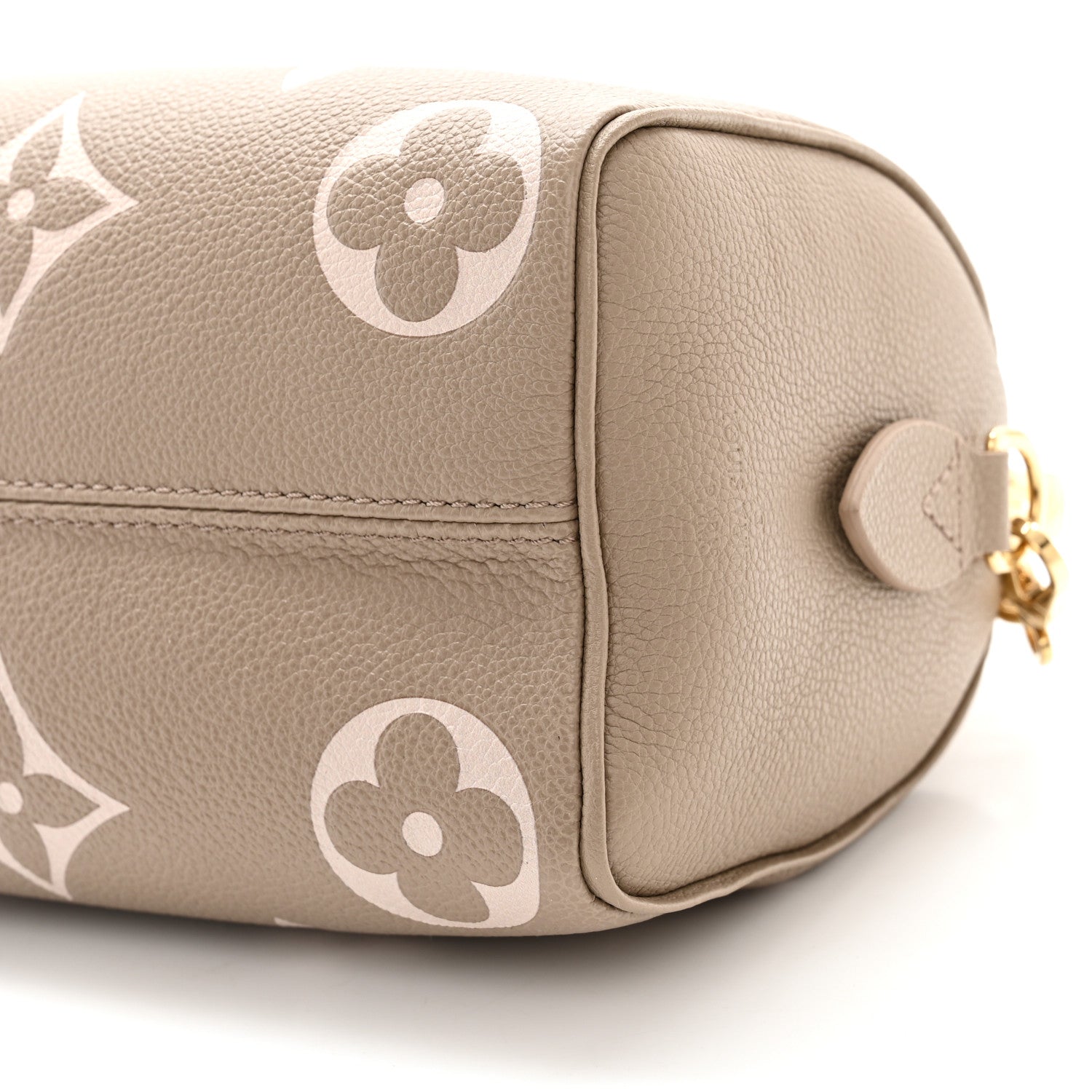Louis Vuitton Empreinte Monogram Giant Speedy Bandouliere 20 Creme Beige 9 of 9