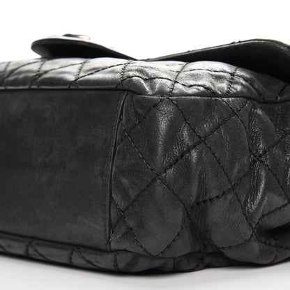 Chanel Iridescent Calfskin Large Coco Daily Flap Black 21 of 21