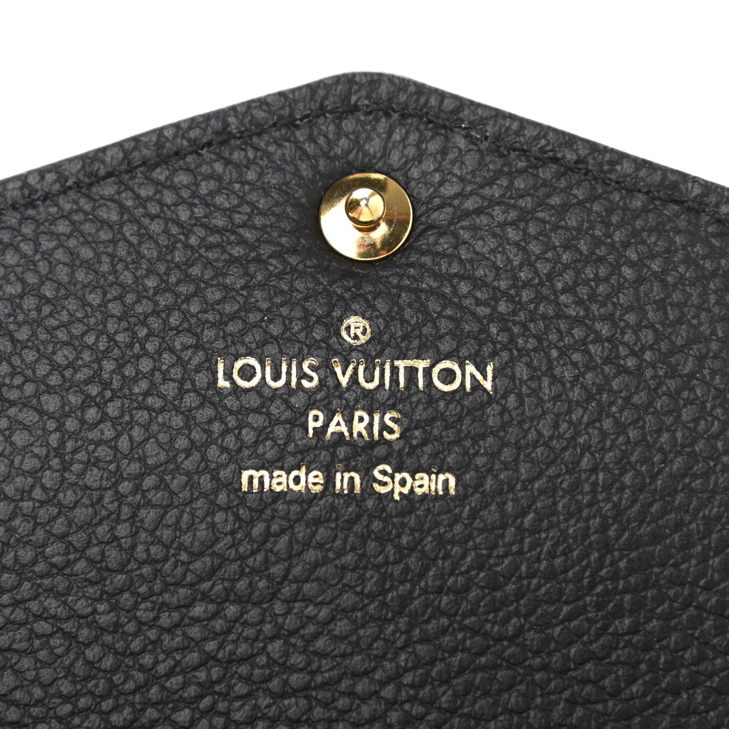 Louis Vuitton Empreinte Sarah Wallet NM Black 6 of 10