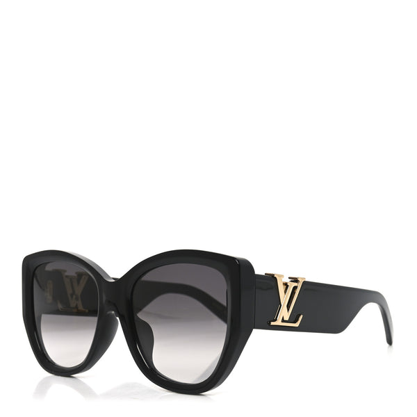 Louis Vuitton LV Icon Cat Eye Sunglasses Z1733E Black 1850978