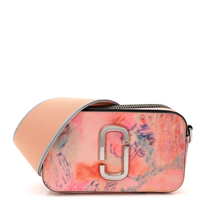 Marc Jacobs Saffiano Small The Watercolor Snapshot Camera Bag Nude Multicolor 1 of 12