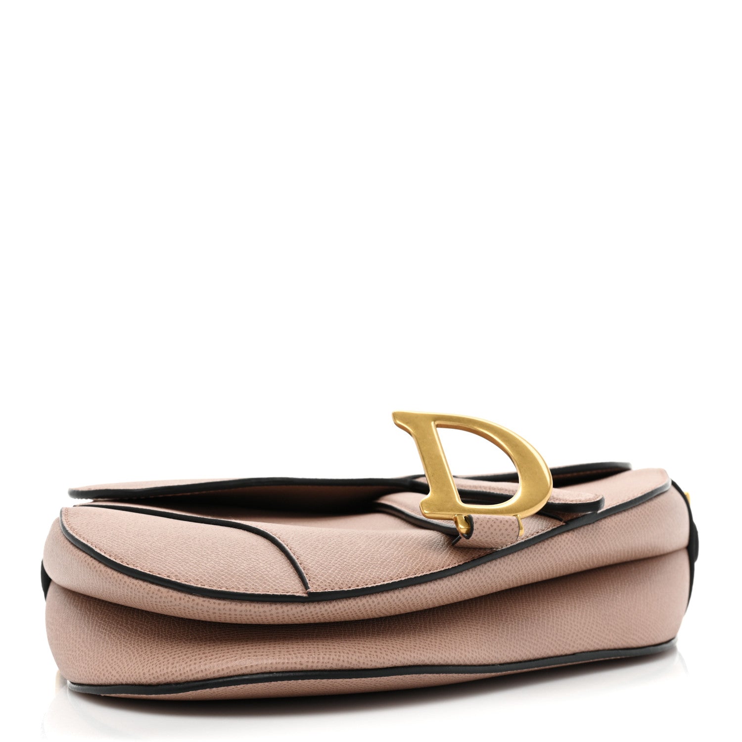 Christian Dior Grained Calfskin Saddle Bag Fard 4 of 9
