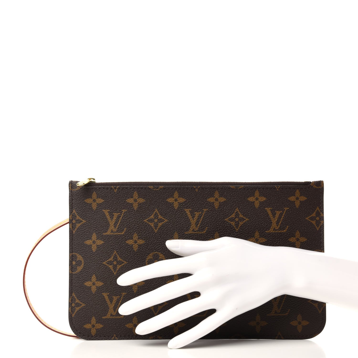 Louis Vuitton Monogram Neverfull MM GM Pochette 2 of 8