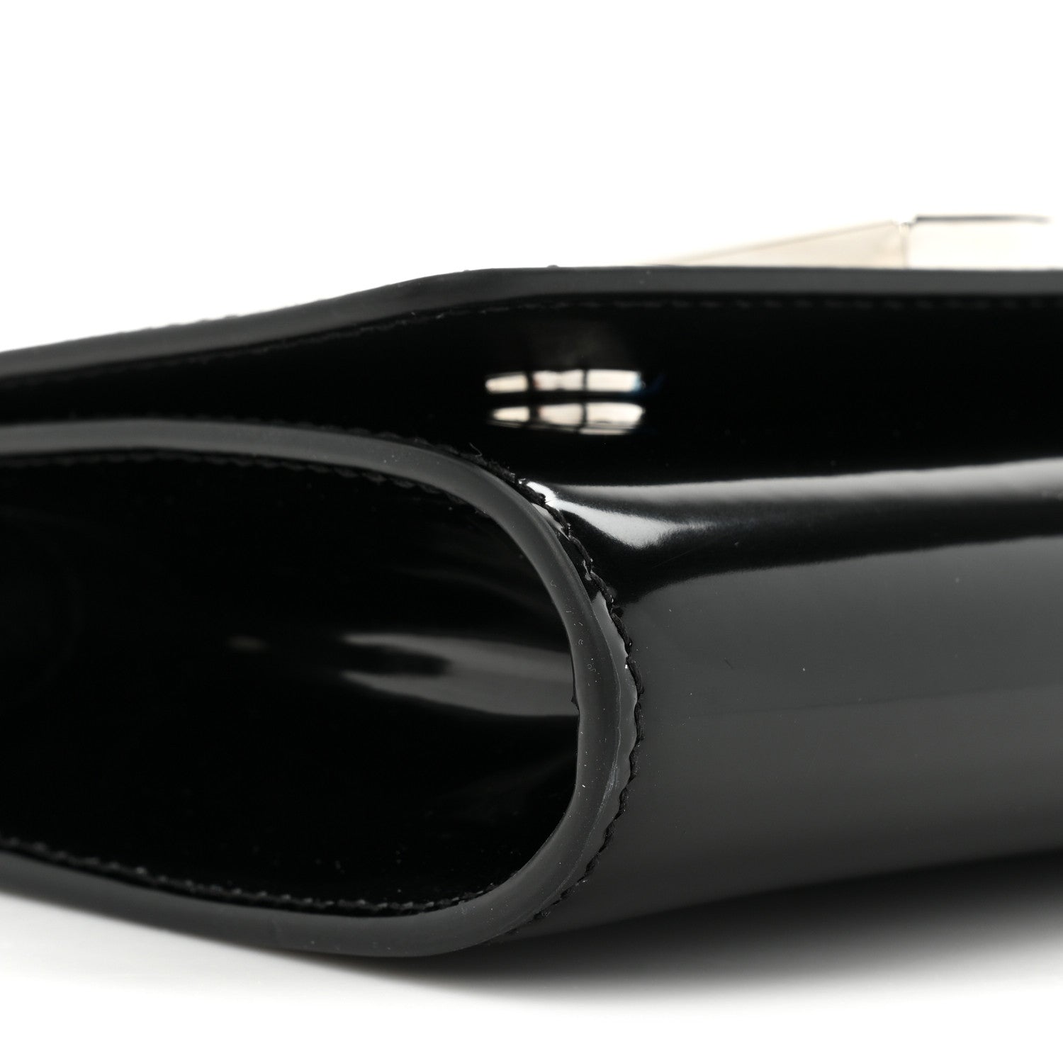 Dolce & Gabbana Patent Calfskin Clutch Black 8 of 8
