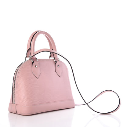 Louis Vuitton Epi Alma BB Rose Ballerine 4 of 13