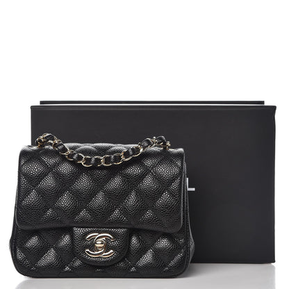 Chanel Caviar Quilted Mini Square Flap Black 8 of 8