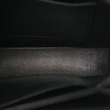 The Row Polished Saddle Calfskin Sofia 8.75 Shoulder Bag Black 5 of 13