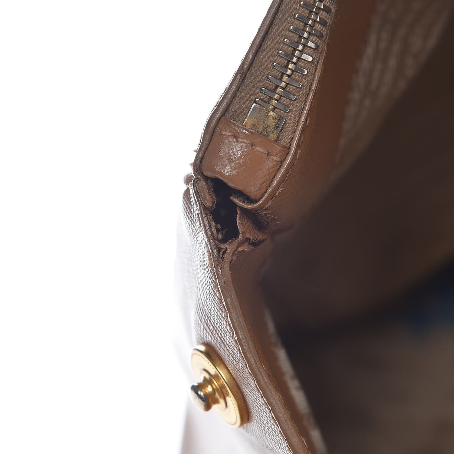 Prada Saffiano Lux Extra Large Galleria Double Zip Tote Caramel 10 of 18