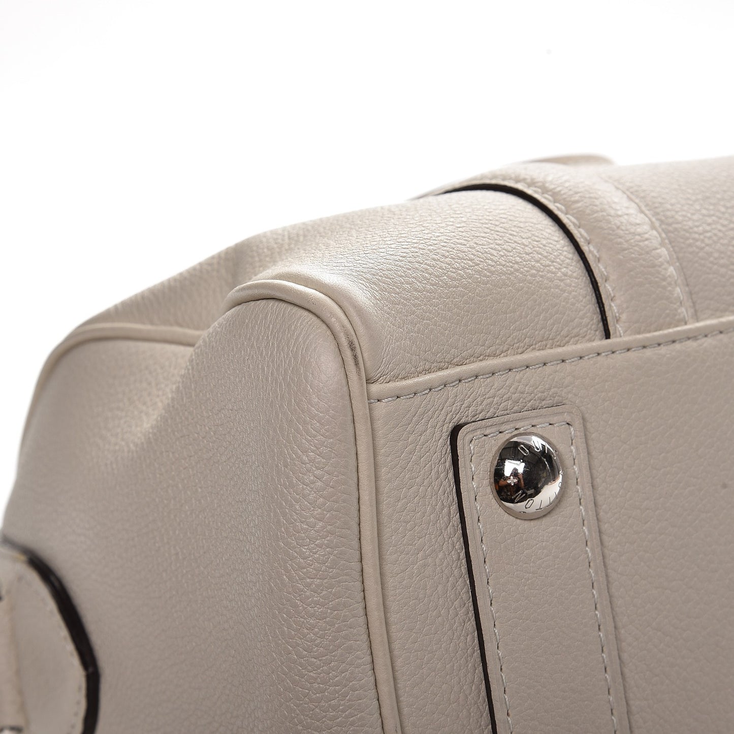 Veau Cachemire SC Bag BB Blanc Casse
