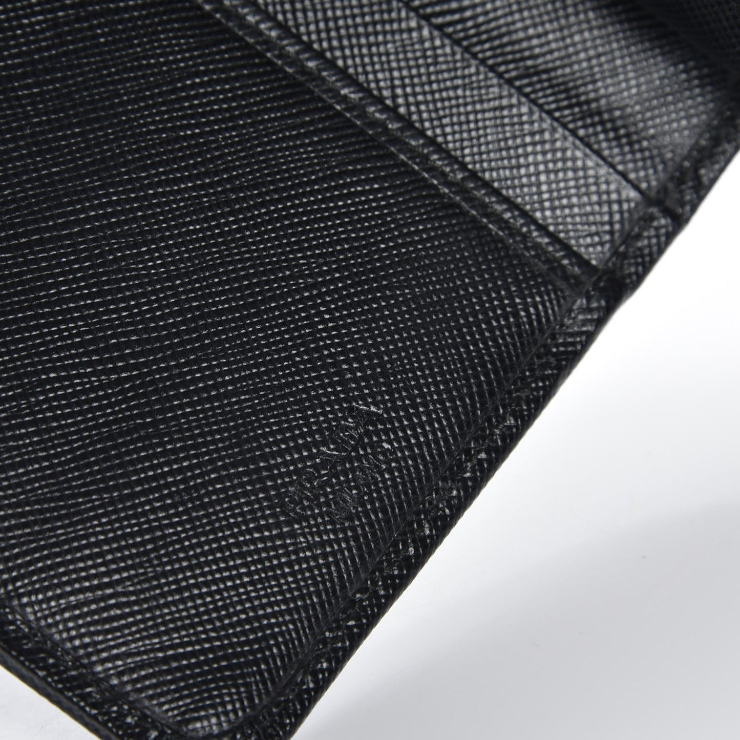 Saffiano Compact Wallet Nero Black