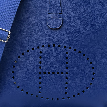 Hermes Epsom Evelyne III GM Bleu Electrique 8 of 11