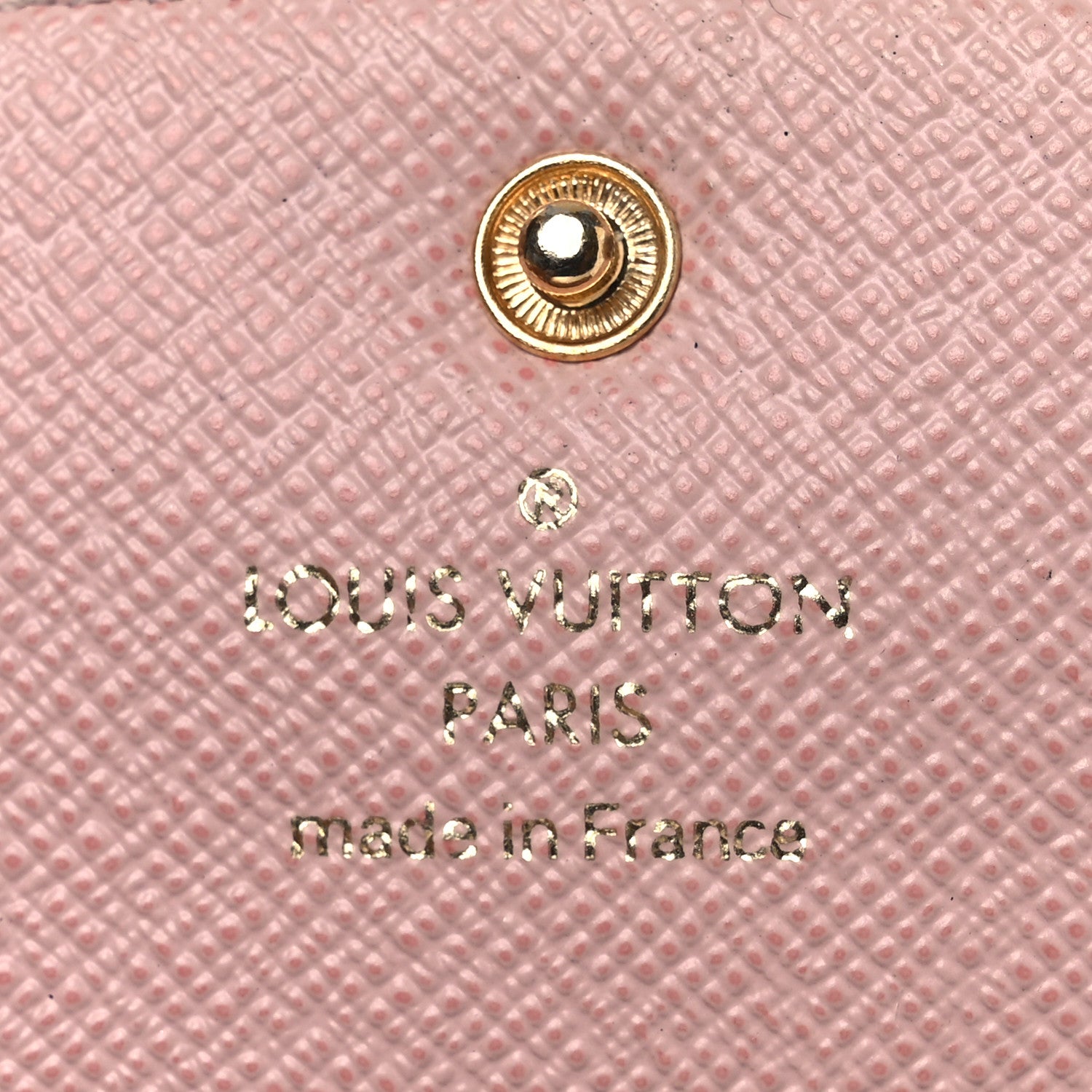 Louis Vuitton Damier Azur Emilie Wallet Rose Ballerine 6 of 12