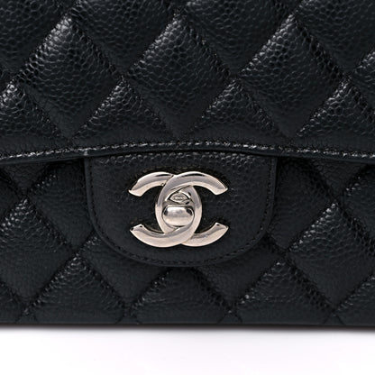 Chanel Caviar Quilted Medium Double Flap Black 22 of 22