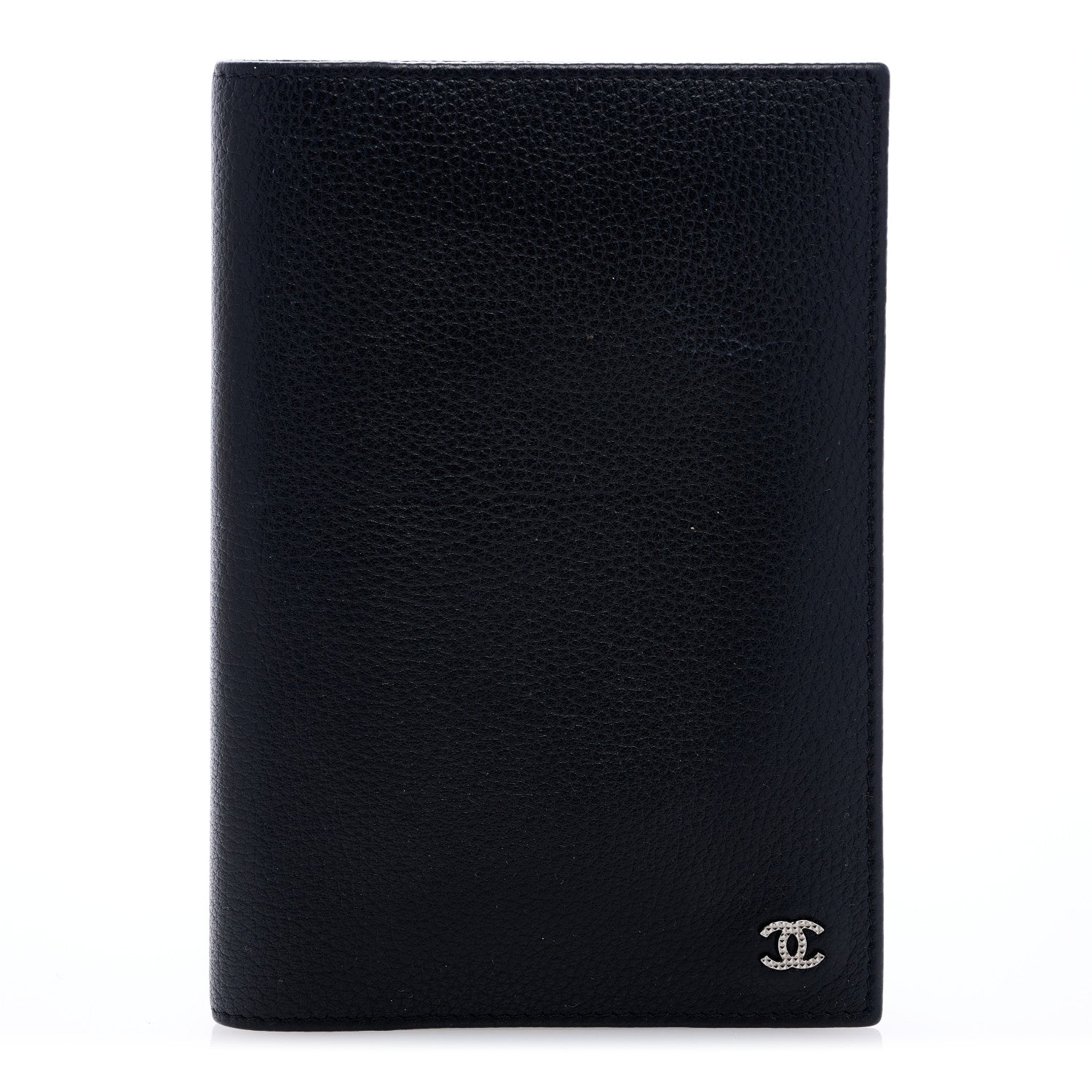 Chanel Calfskin Passport Holder Black 1 of 6