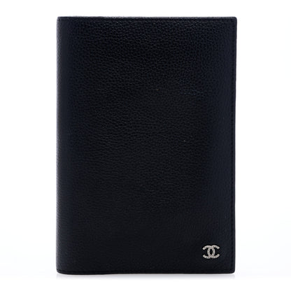 Chanel Calfskin Passport Holder Black 1 of 6