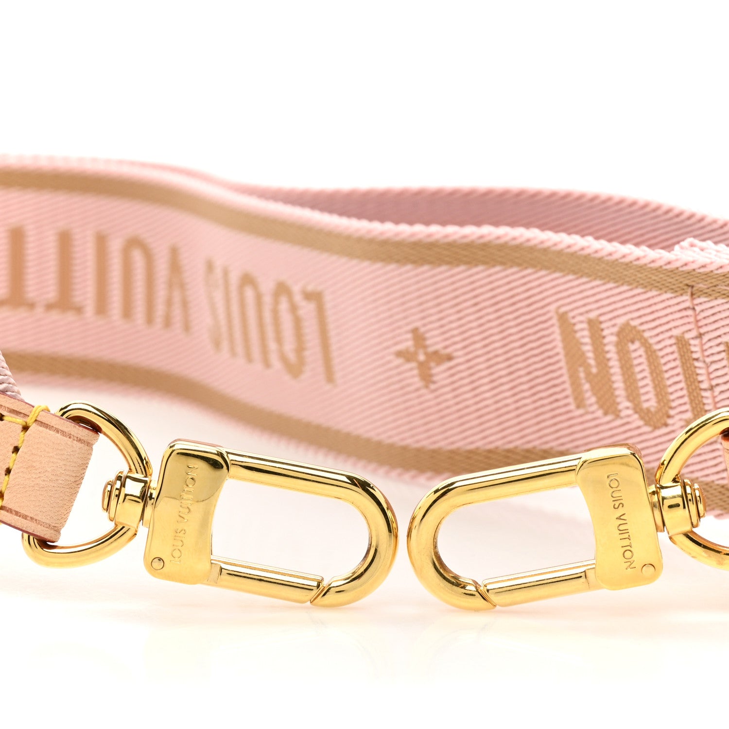 Louis Vuitton Monogram Multi Pochette Accessories Bandouliere Shoulder Strap Rose Clair 3 of 5