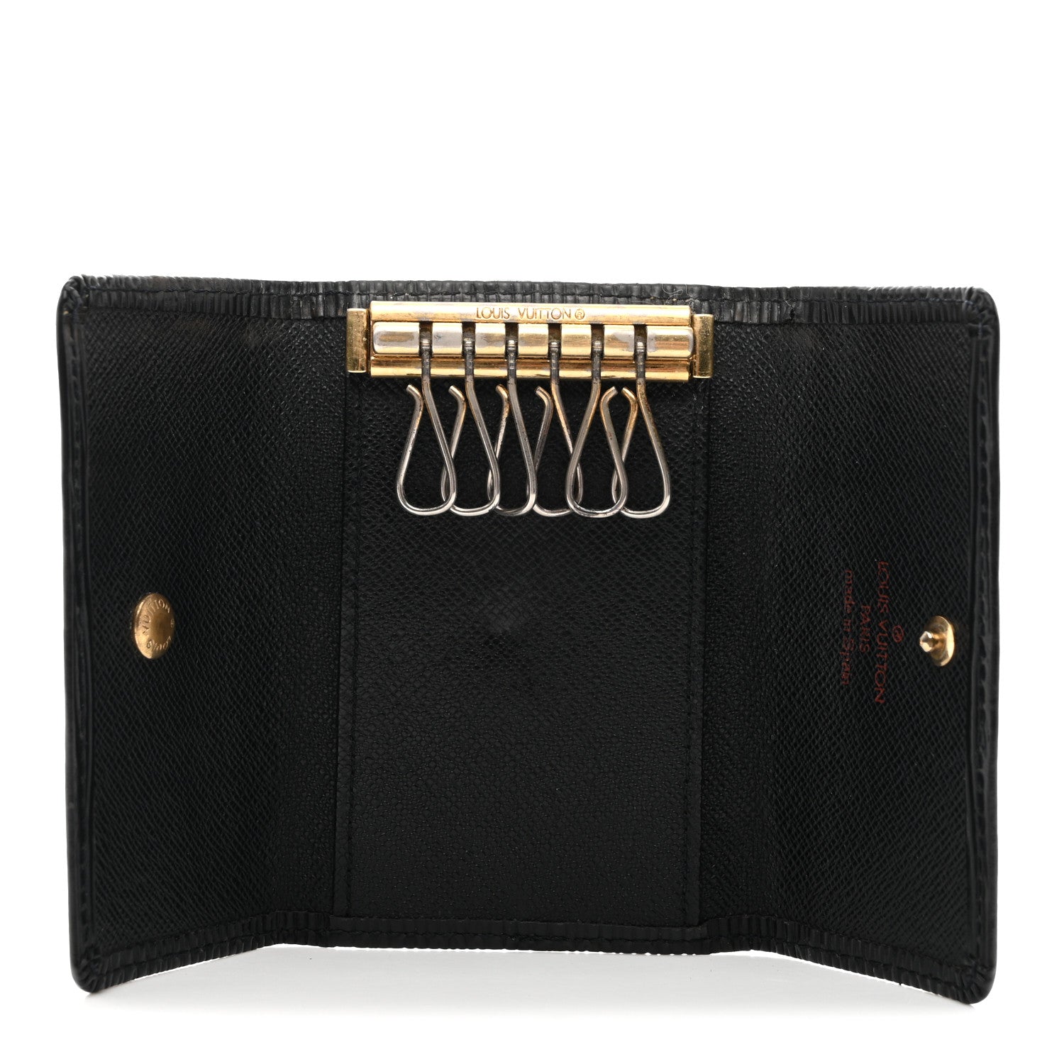Louis Vuitton Epi Multicles 6 Key Holder Black 5 of 7