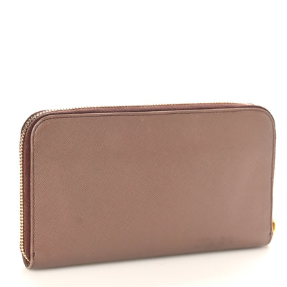 Prada Saffiano Metal Zip Around Wallet Cammeo 3 of 9