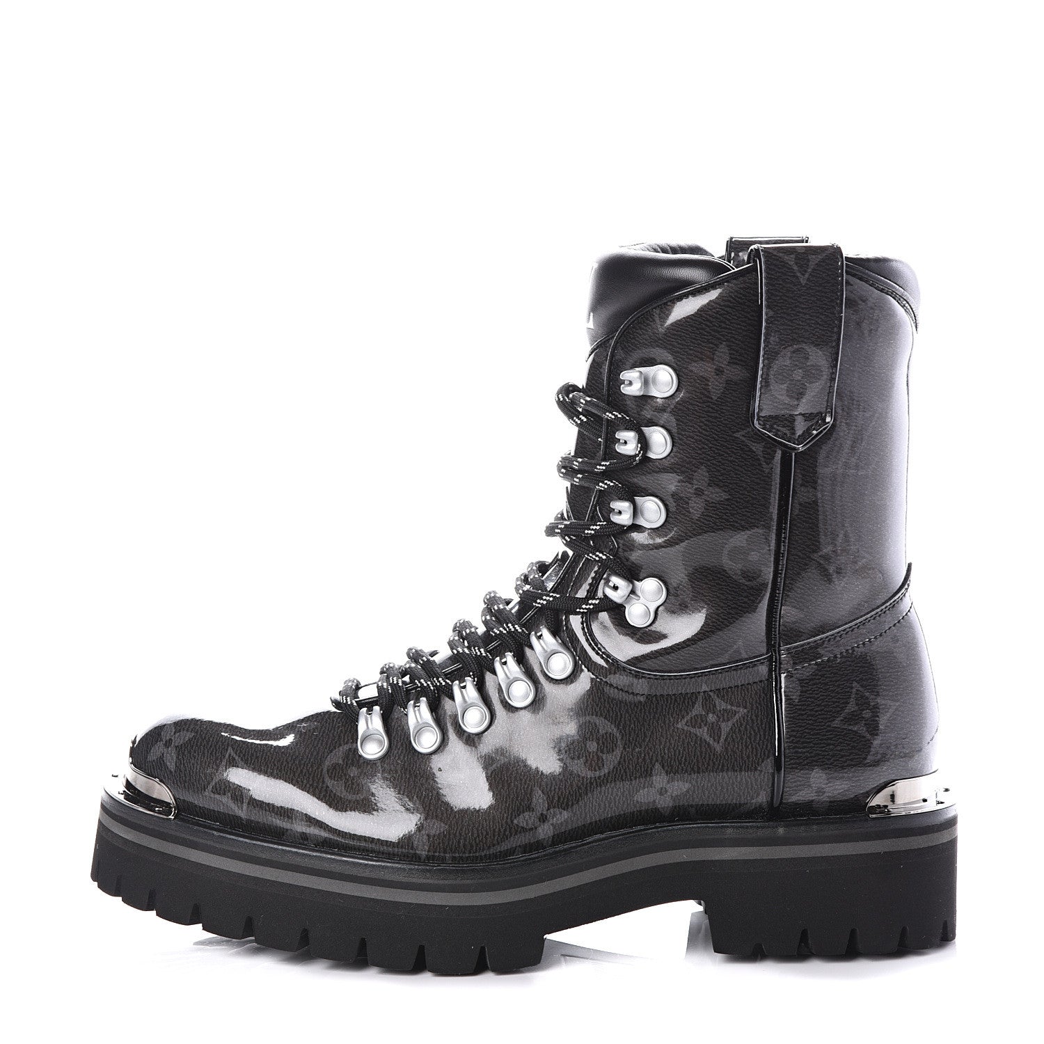 Louis Vuitton Monogram Eclipse Glaze Mens Outland Ankle Boots 5 1 of 11