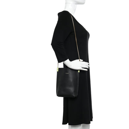 Saint Laurent Calfskin Mini Suzanne Hobo Black 2 of 9