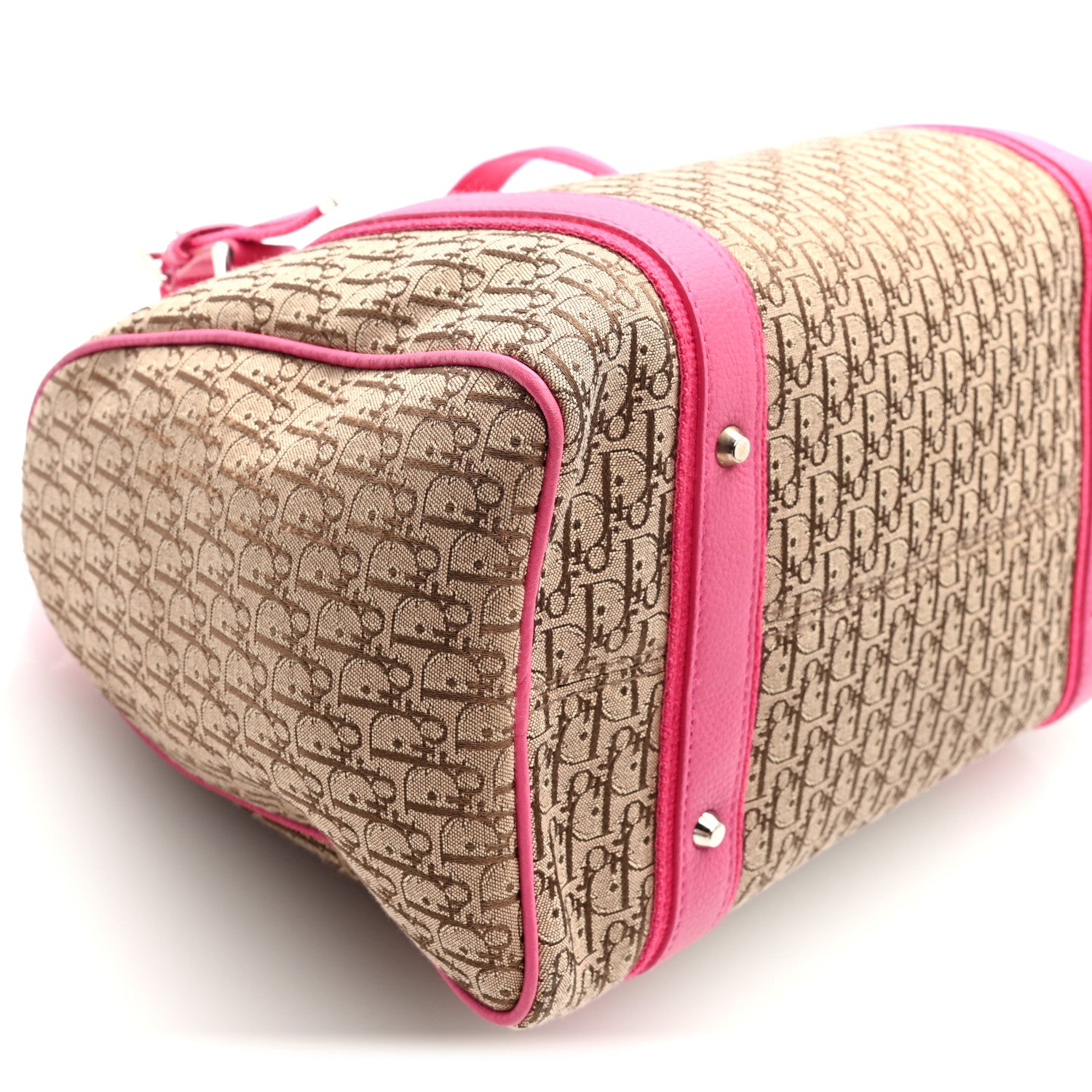 Christian Dior Monogram Street Chic Boston Pink Beige 16 of 19