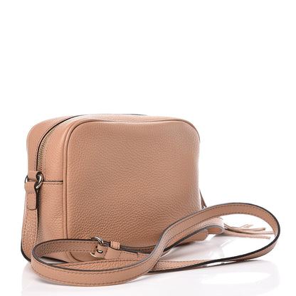 Gucci Pebbled Calfskin Small Soho Disco Bag Camelia 3 of 9