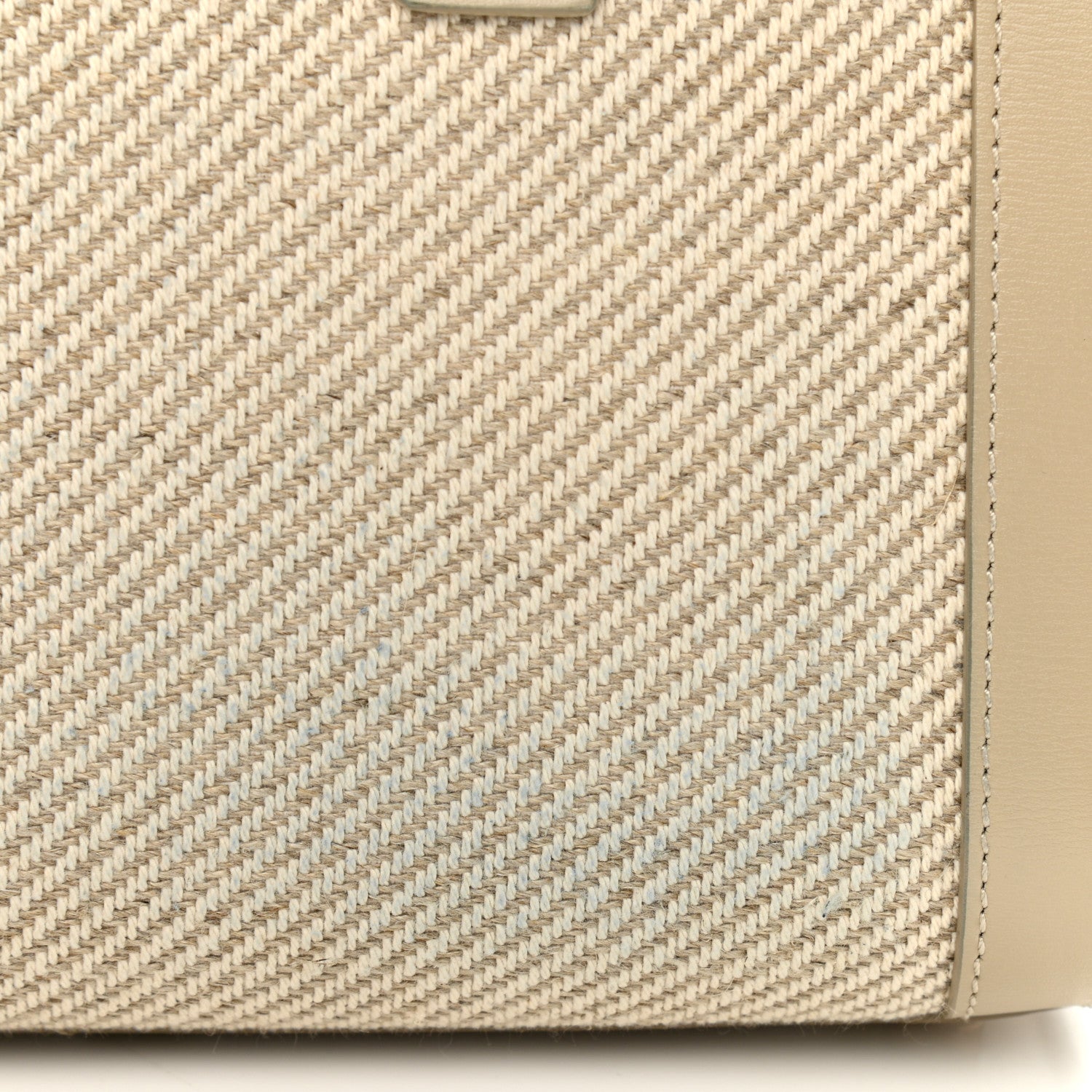 Saint Laurent Smooth Calfskin Canvas Nano Sac de Jour Beige 11 of 11