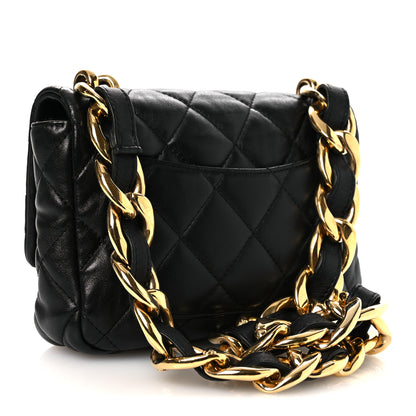 Chanel Lambskin Quilted Small Funky Town Flap Black 4 of 25
