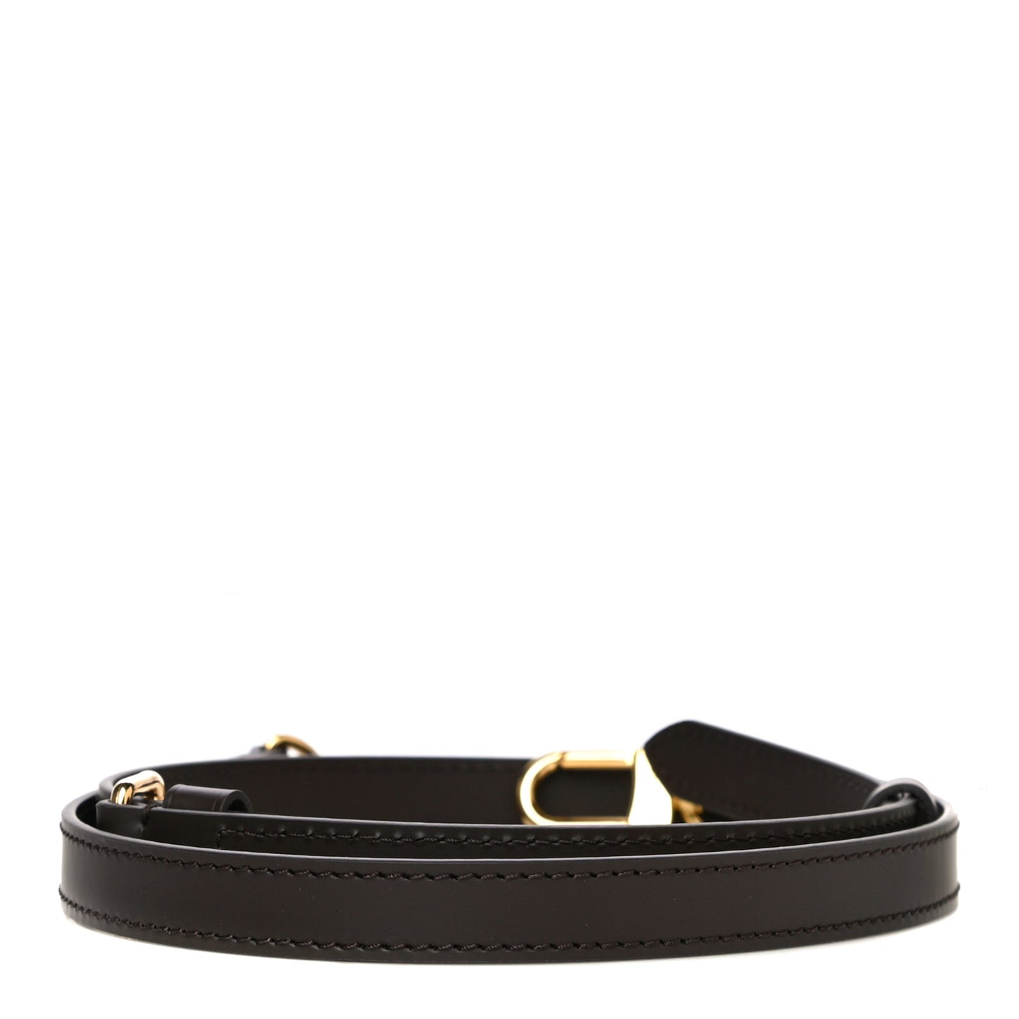 Calfskin 16mm Adjustable Shoulder Strap Brown