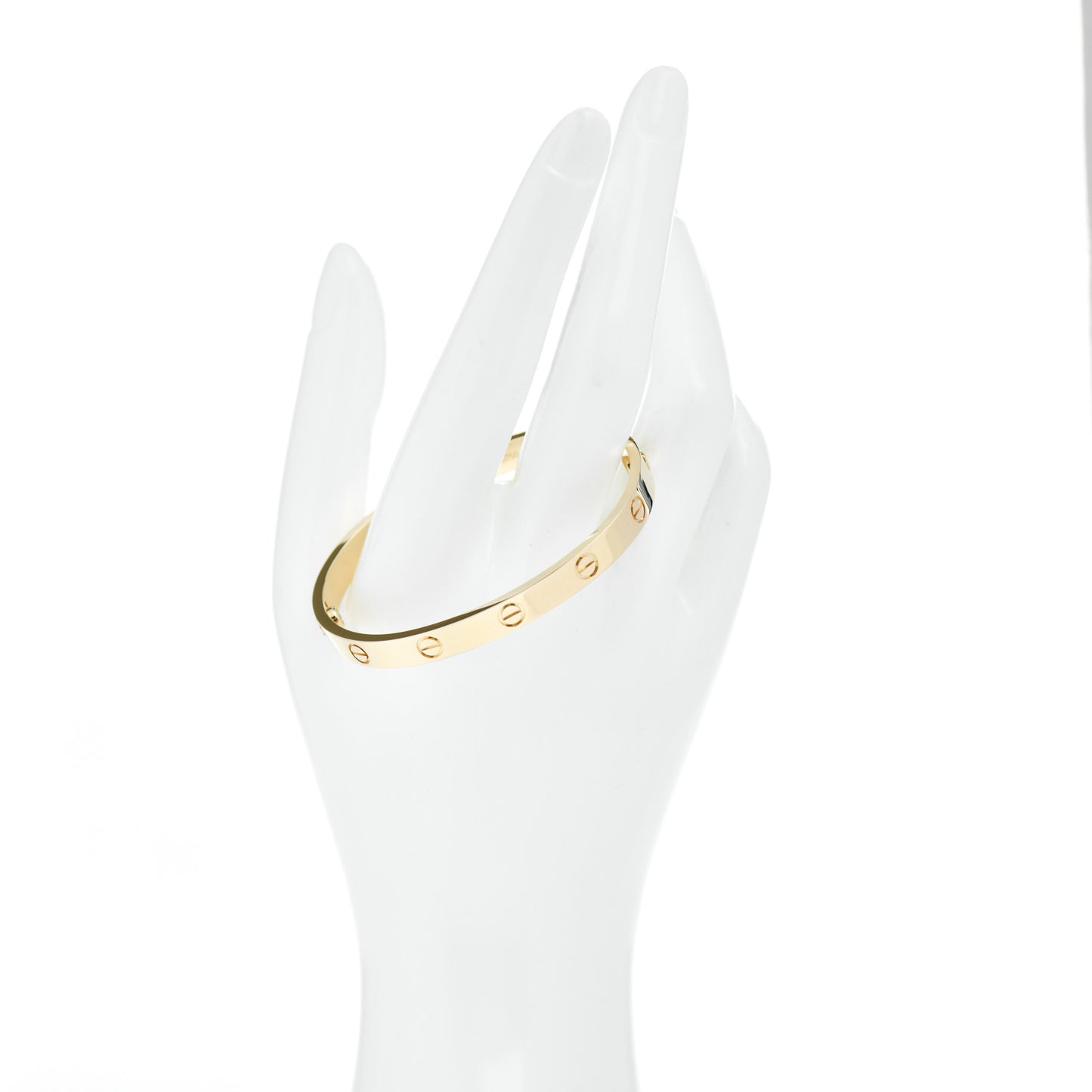 18K Yellow Gold LOVE Bracelet 17