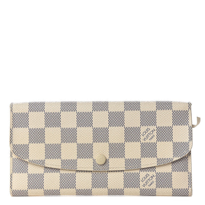 Louis Vuitton Damier Azur Emilie Wallet 1 of 11