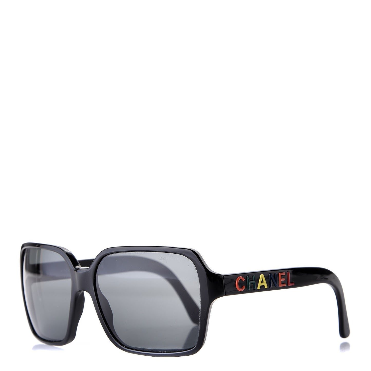 Acetate Logo Sunglasses 5139 Black Multicolor