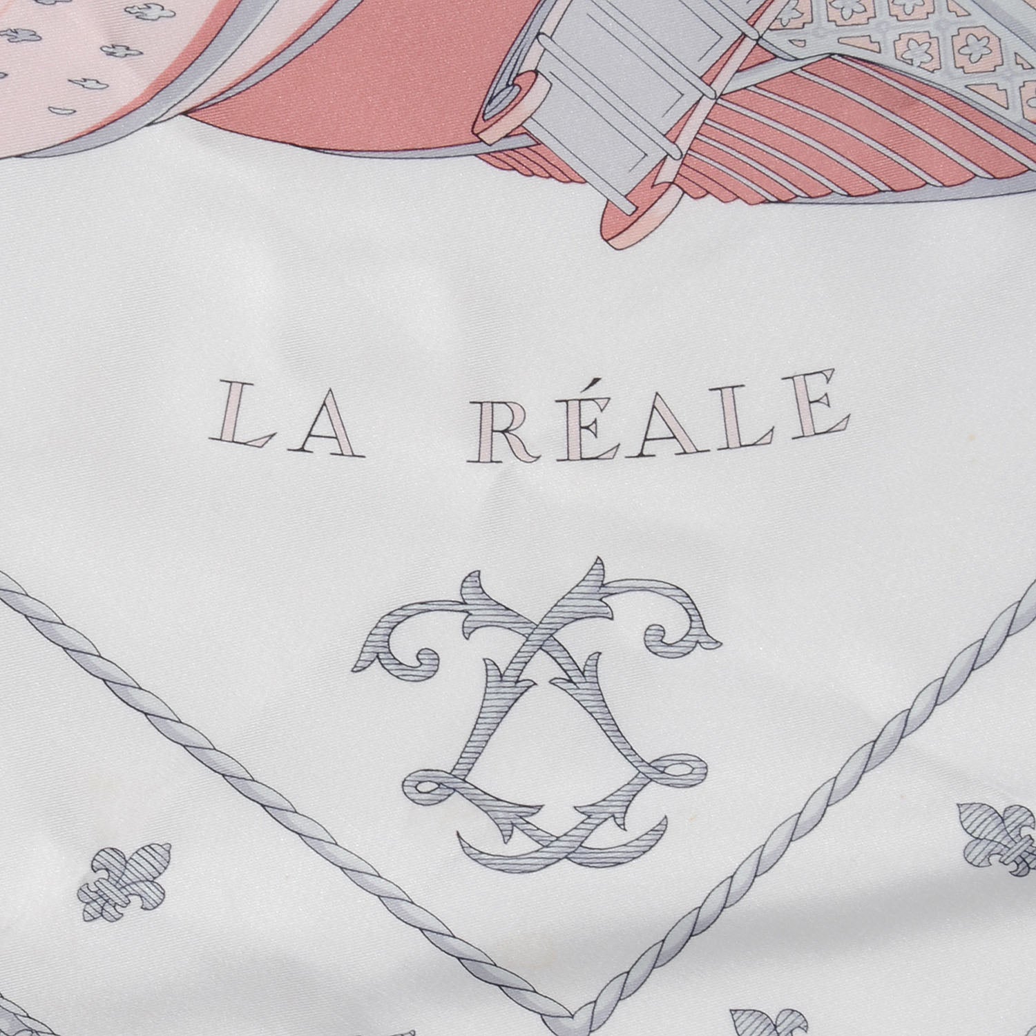 Hermes Silk Vue Du Carosse De La Galere La Reale Scarf 90 5 of 7