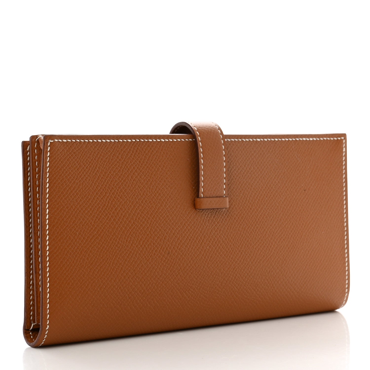 Hermes Epsom Bearn Gusset Wallet Gold 3 of 9