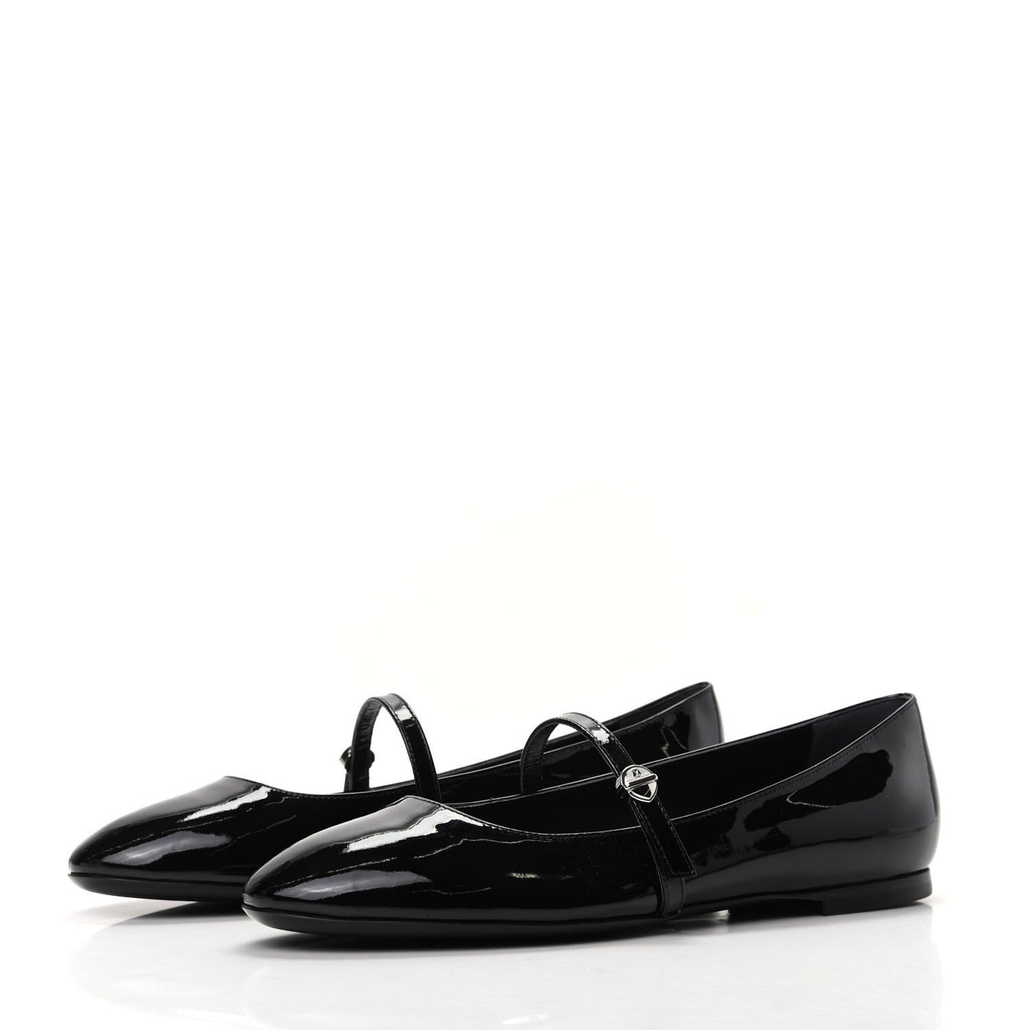 Patent Uniformes Ballet Flats 37 Black