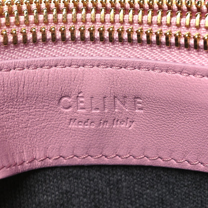 Celine Lambskin Small Trio Crossbody Bag Pink 7 of 10