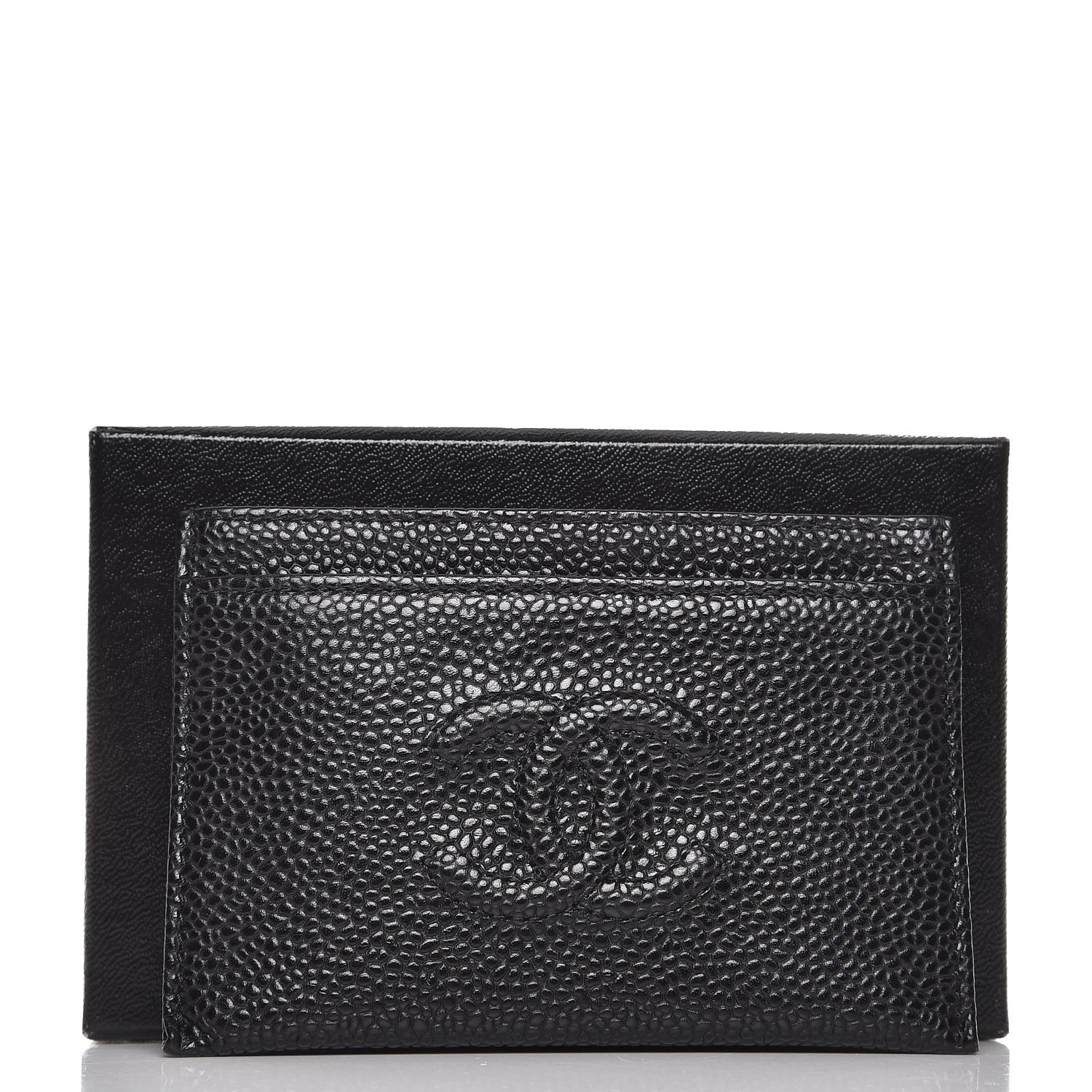 Chanel Caviar Timeless CC Card Holder Black 9 of 9