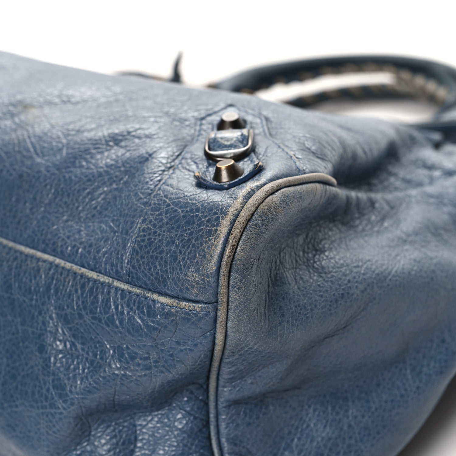 Balenciaga Agneau Classic Hardware Velo Bleu Persan 11 of 19