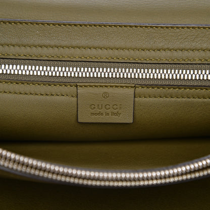 Gucci Suede Messenger Bag Militare 5 of 9