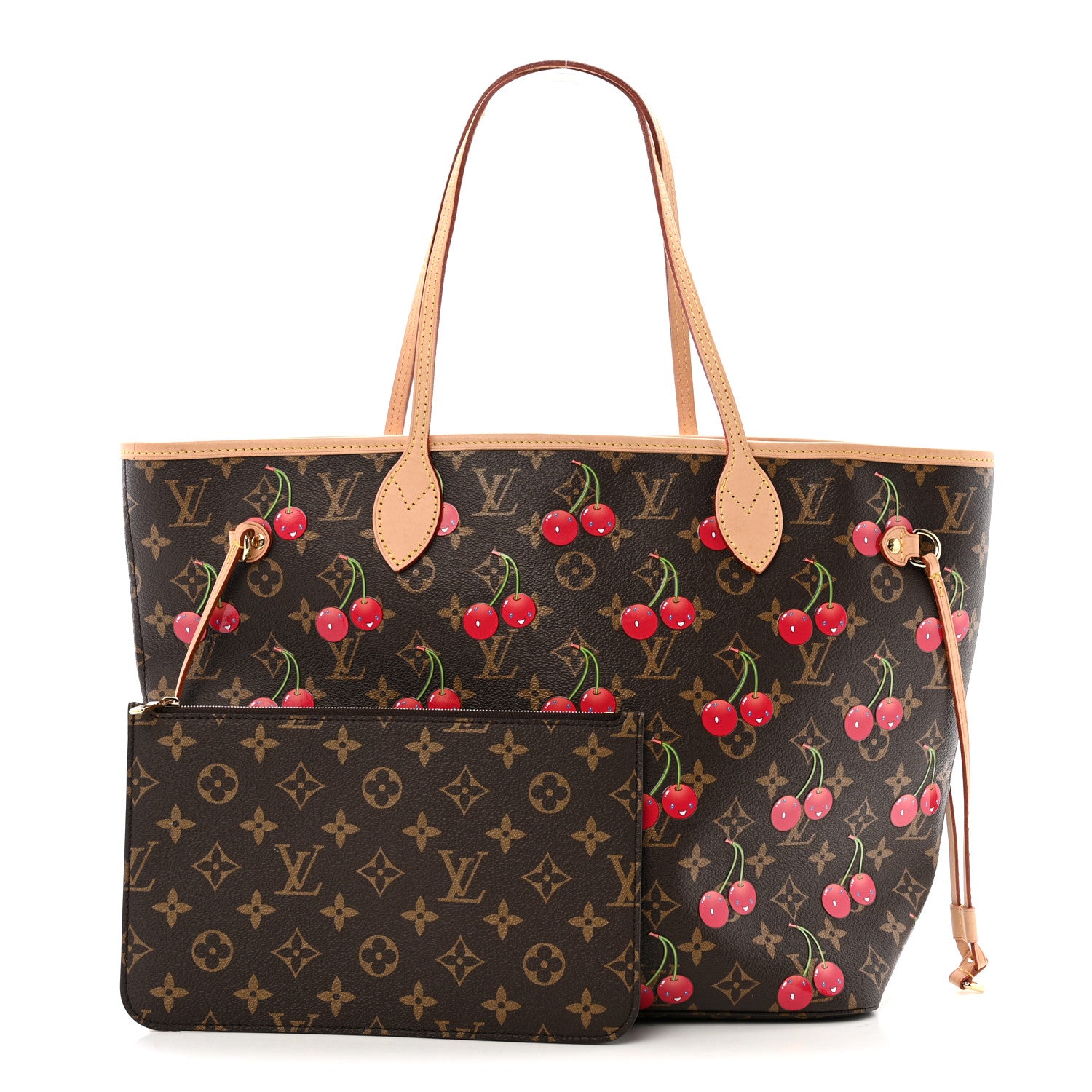 Louis Vuitton LV X TM Monogram Cerises Neverfull MM 1856683