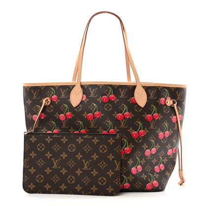 Louis Vuitton LV X TM Monogram Cerises Neverfull MM 3 of 14