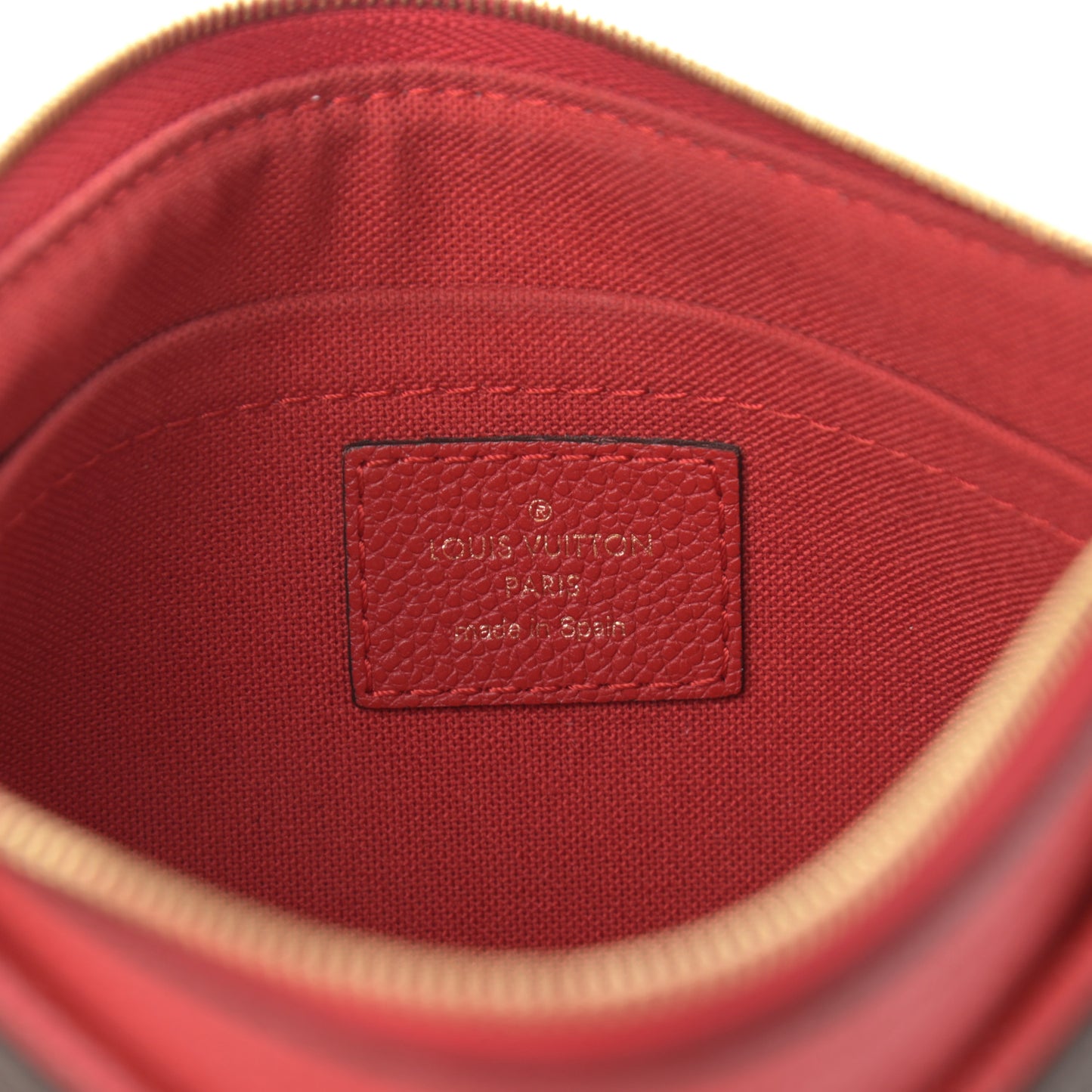 Monogram Pallas Clutch Cherry