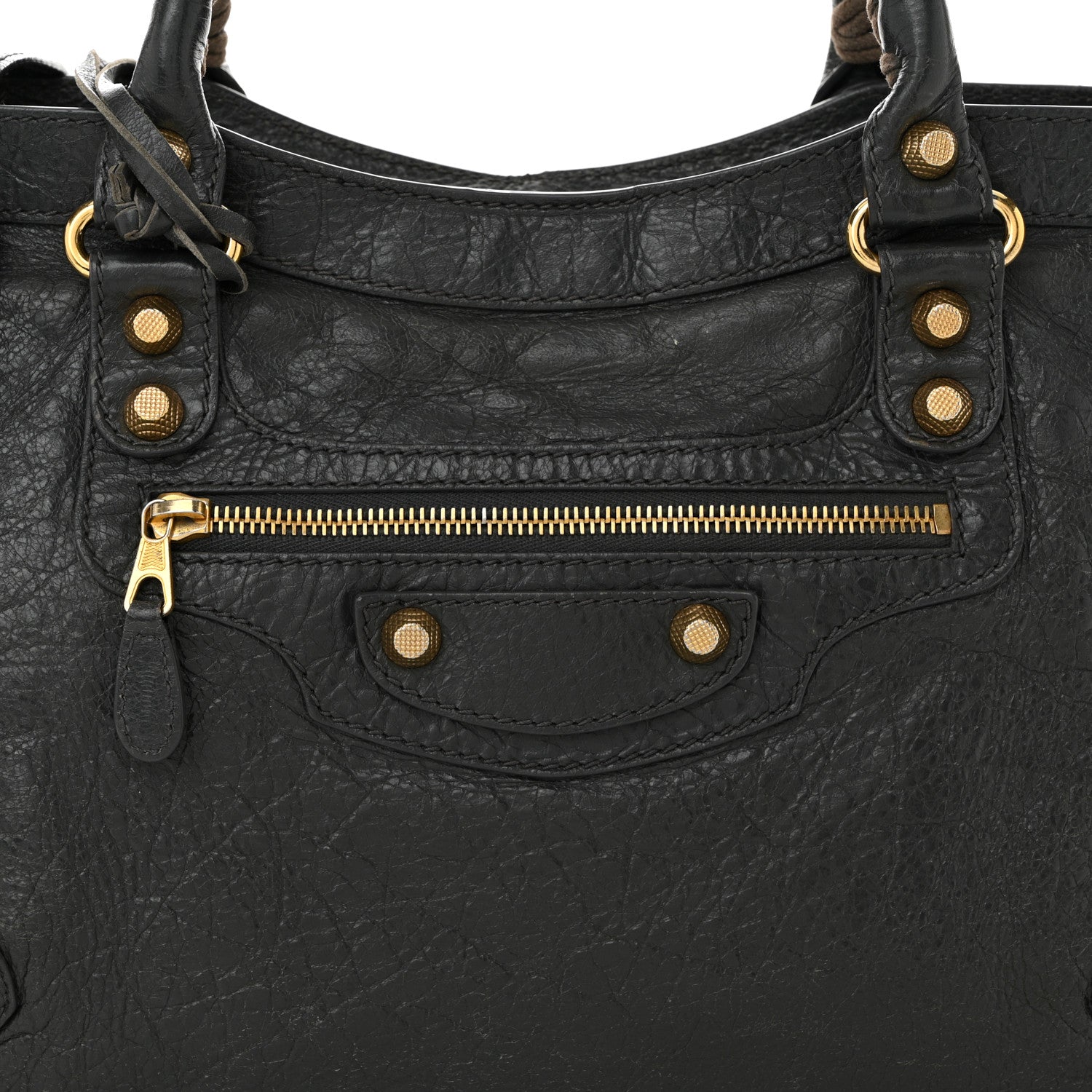Balenciaga Agneau Giant 12 Gold Hardware City Gris Fossile 9 of 12