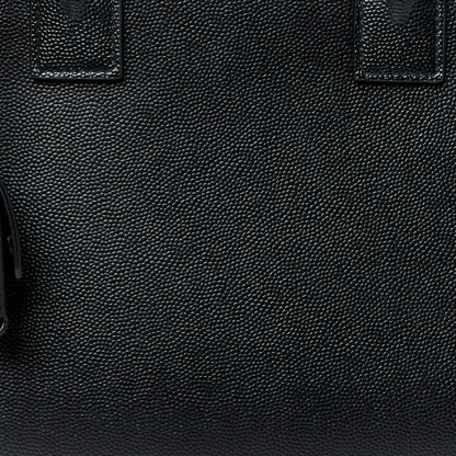 Saint Laurent Grain de Poudre Nano Sac De Jour Black 7 of 9